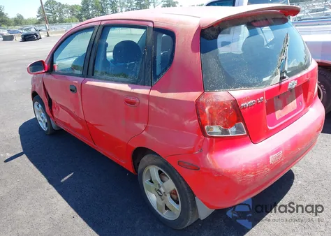 2006 Chevrolet Aveo Ls z USA, uszkodzony, nr VIN KL1TD66676B517803